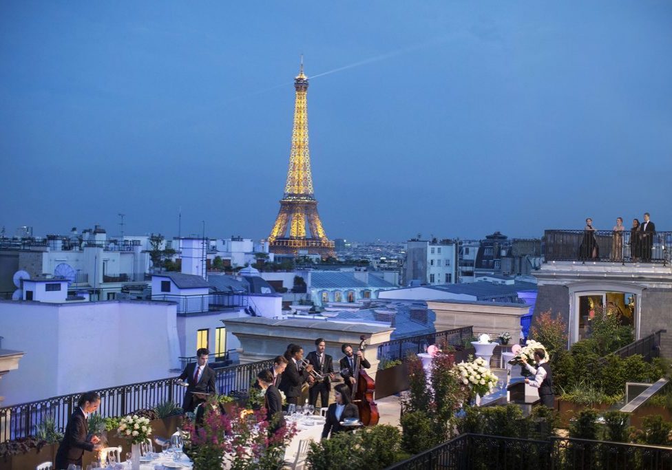 Rooftop in Paris